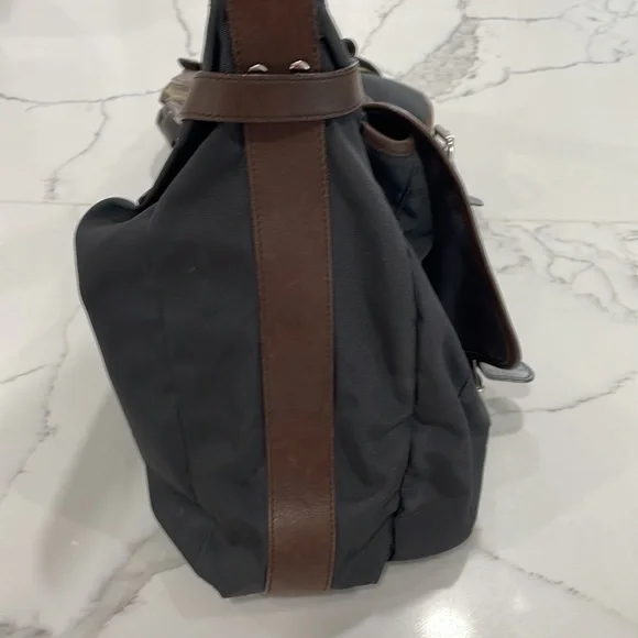 Rafe black satchel with multiple pockets